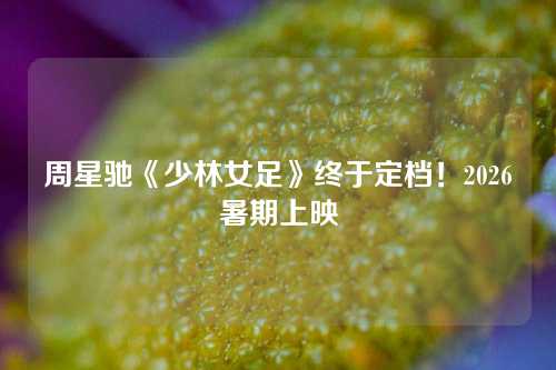 周星驰《少林女足》终于定档！2026暑期上映
